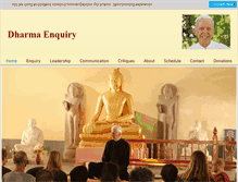 Tablet Screenshot of dharmaenquiry.org
